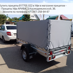 Универсальный прицеп 2 в 1 МЗСА 817701. Груз+Лодка в Уфе