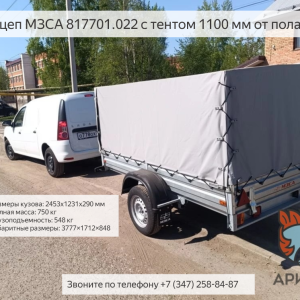 Прицеп МЗСА 817701, грязь, овраг. В составе с субару трибека. Бездорожье.