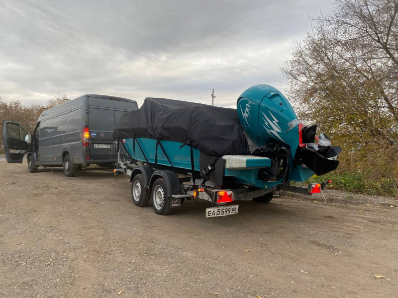 Прицеп для катера МЗСА 81773G.021 — надёжность на каждом километре