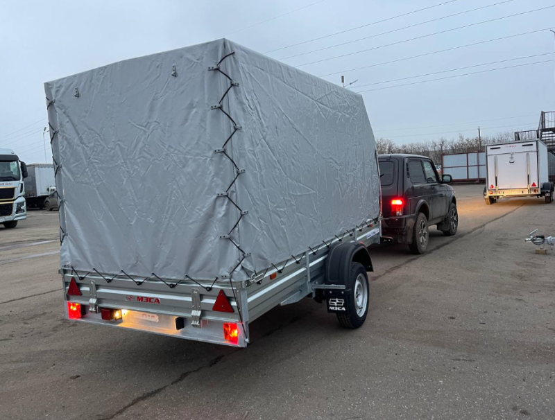 Продаётся легковой прицеп МЗСА 817712.022 в Уфе — новый, надёжный и универсальный!