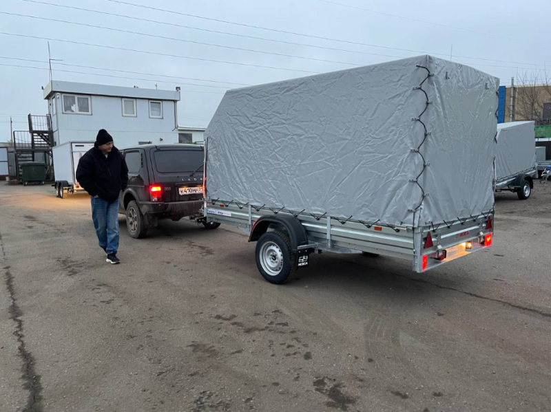 Продаётся легковой прицеп МЗСА 817712.022 в Уфе — новый, надёжный и универсальный!