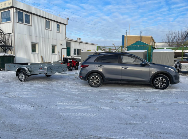 Прицеп для мототехники и других грузов с кузовом 3х1,5 м в Уфе от компании АРИВА