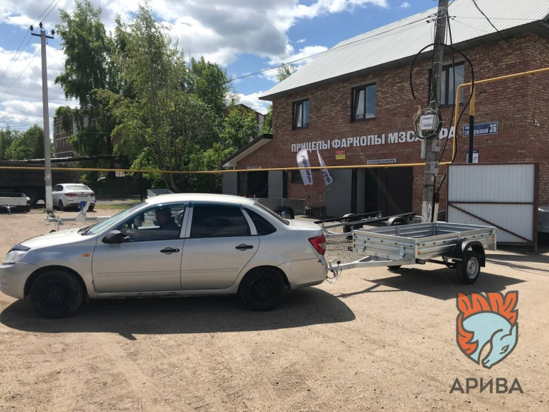 Установка фаркопа на легковой автомобиль в Уфе. Фаркоп на Ладу